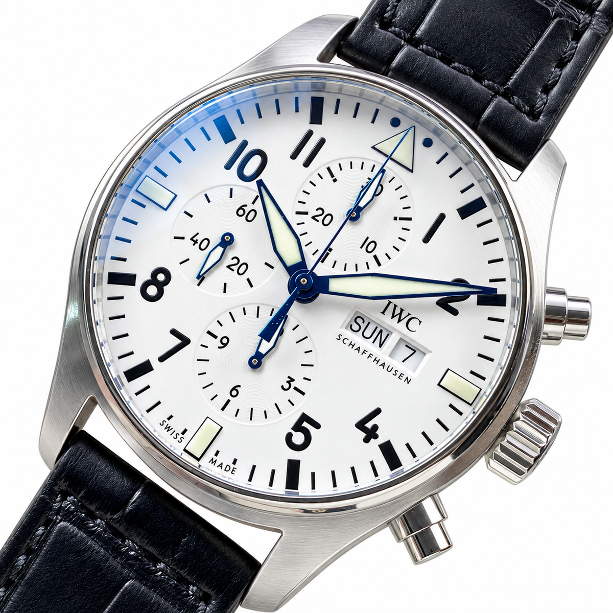 IWC Pilot's Watch Mark XX 41mm Men's Automatic Steel Watch