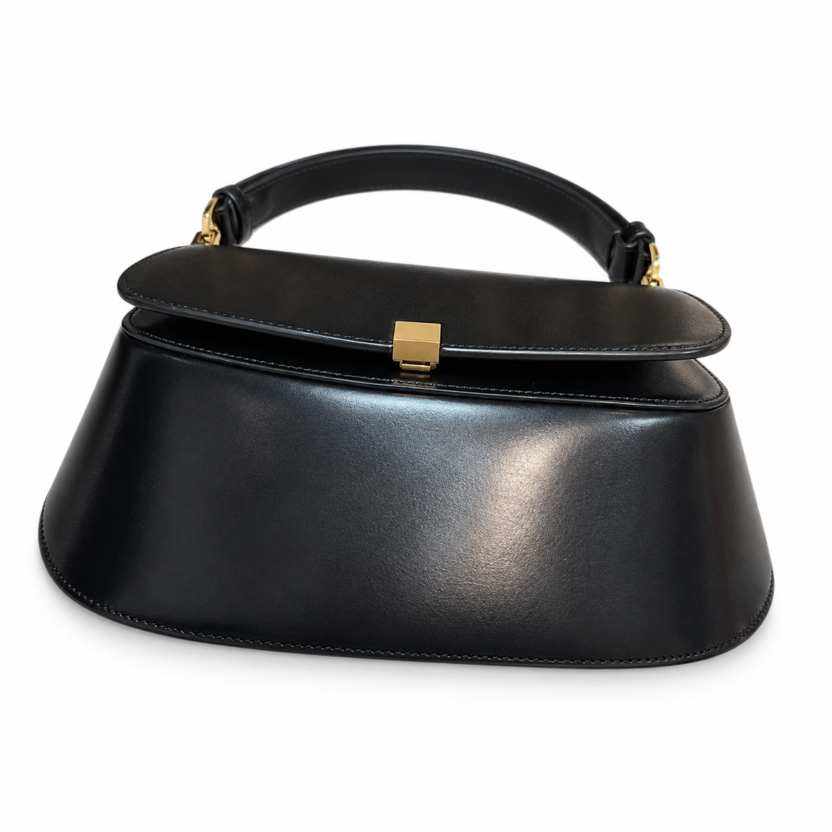 Saint Laurent YSL Voltaire Shoulder Bag – Black Leather