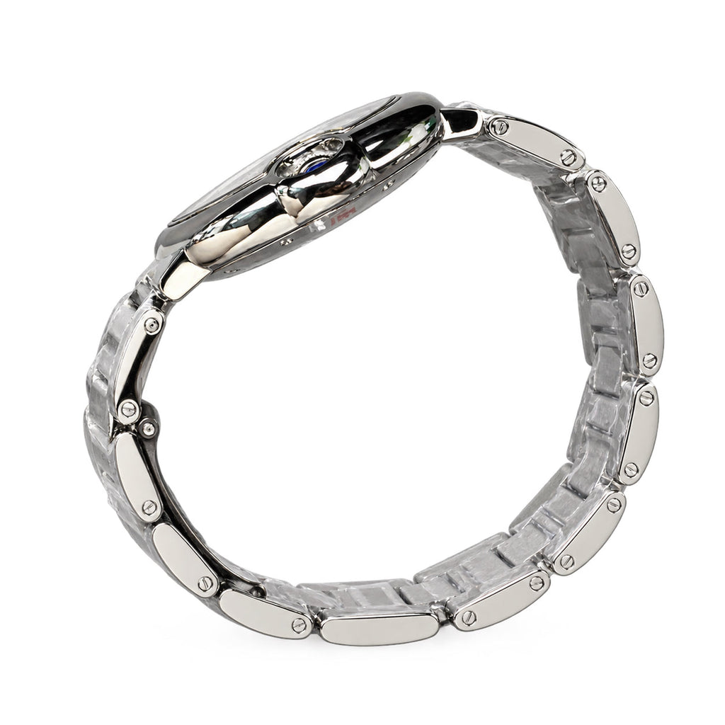 Cartier Ballon Bleu Steel Silver Dial Automatic Bracelet Watch – KDY