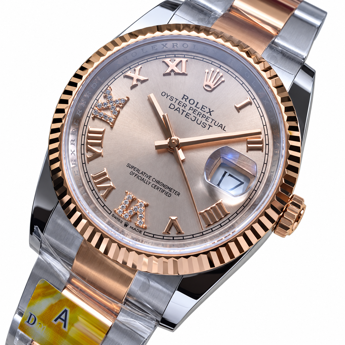 Rolex Datejust 36mm Automatic Watch | Sapphire Crystal | 100M Water Resistant | Unisex Luxury Timepiece