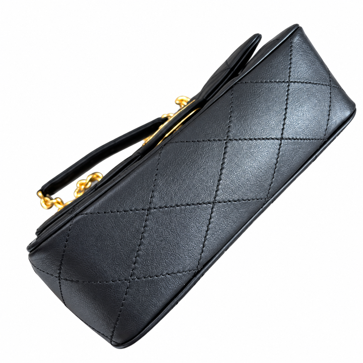 Burberry Midnight Poise Quilted Chain Bag
